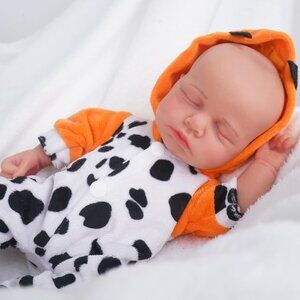 Full Body Platinum Silicone Baby Dolls Newborn  Adam-wheaten Reborn Baby Boy